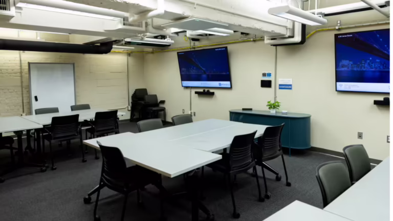 Empty training room