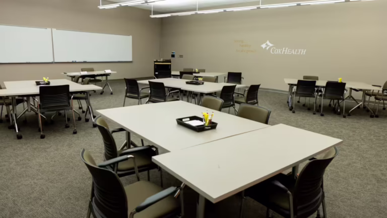 Empty training space