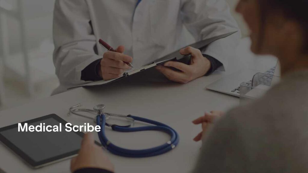 medical scribe