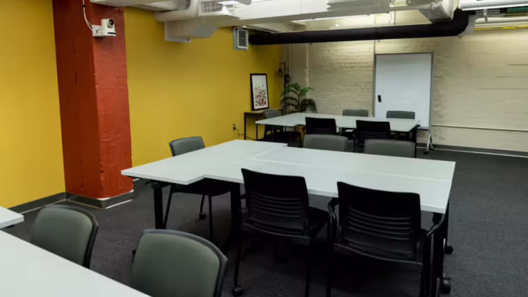 Empty training space