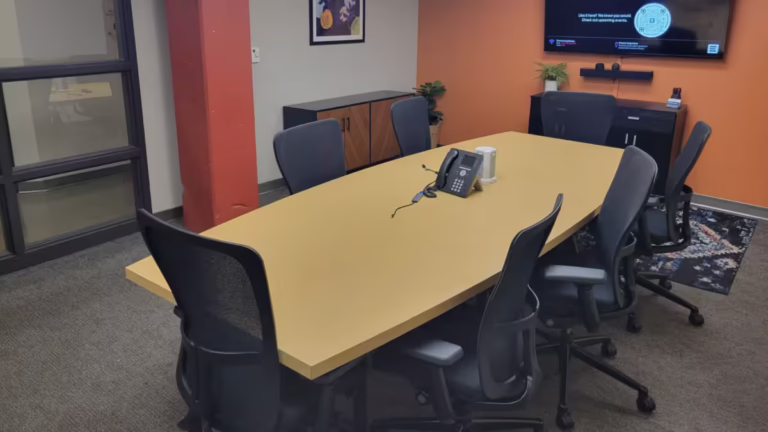 Conference room empty