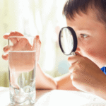 boy looking at water