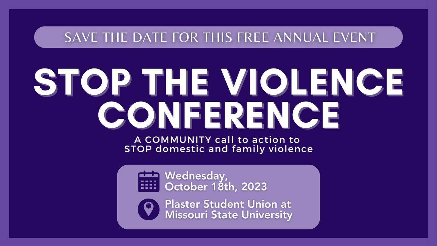 Stop the Violence Conference, Oct. 18.