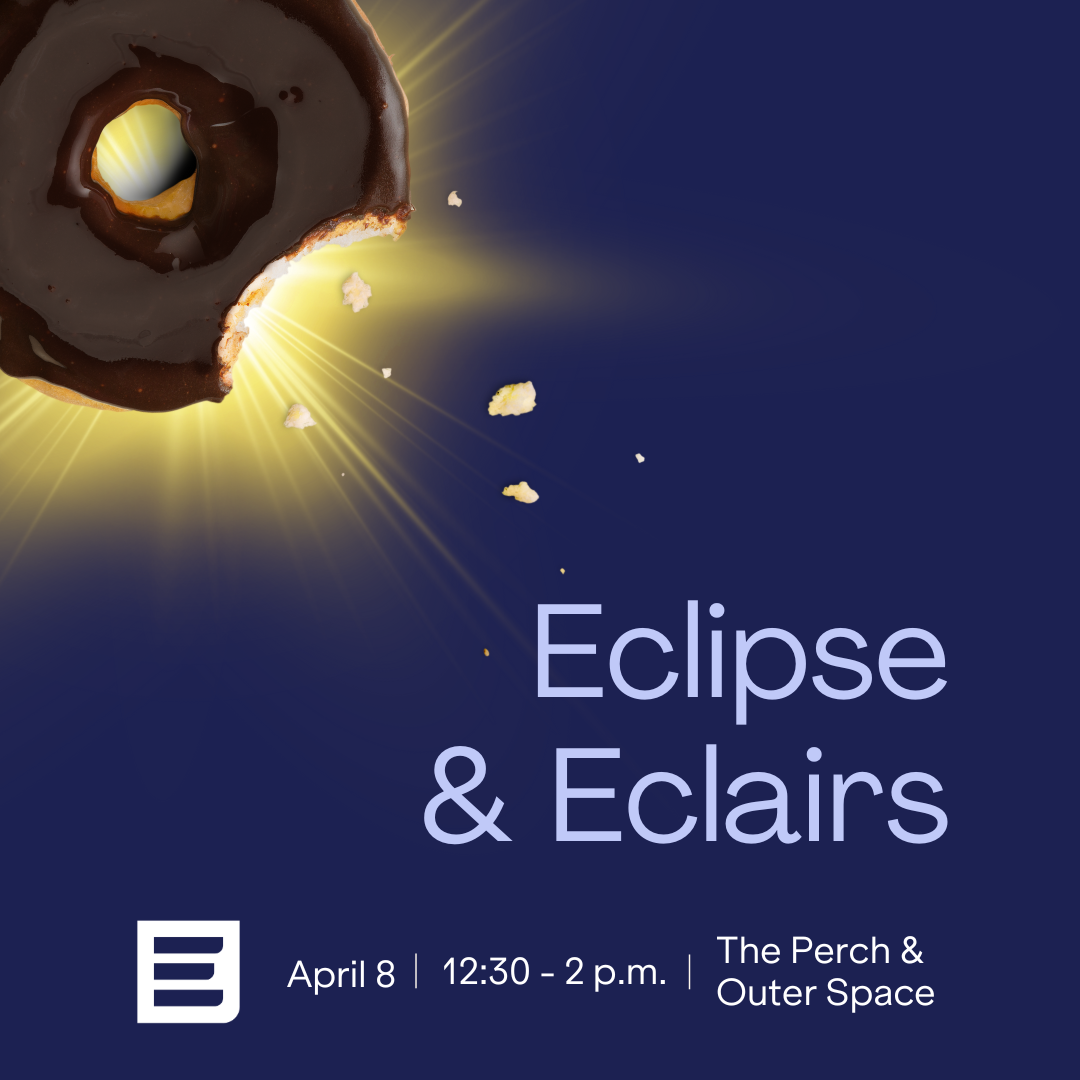 Eclipse and Eclairs April 8 member social