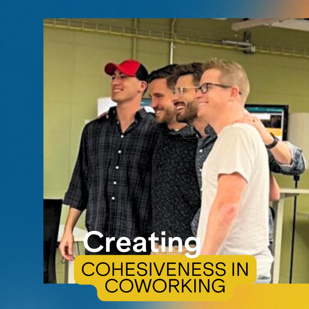 Creating cohesiveness in coworking - CloudPano team.