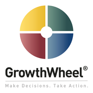 GrowthWheel software logo. Make Decisions. Take Action.