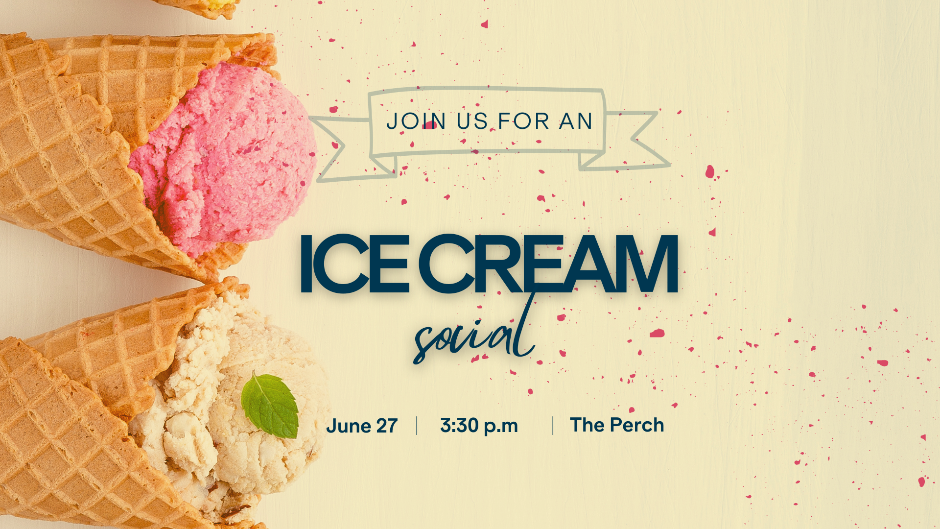 June 2024 ice cream social