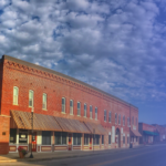 Building in downtown West Plains, Missouri