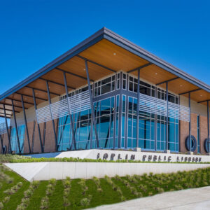 Joplin Public Library Building exteriror