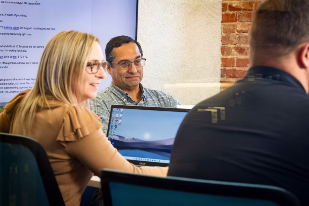 Group in conference room