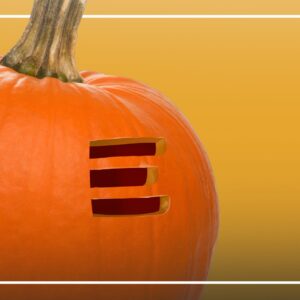 Pumpkin with efactory icon