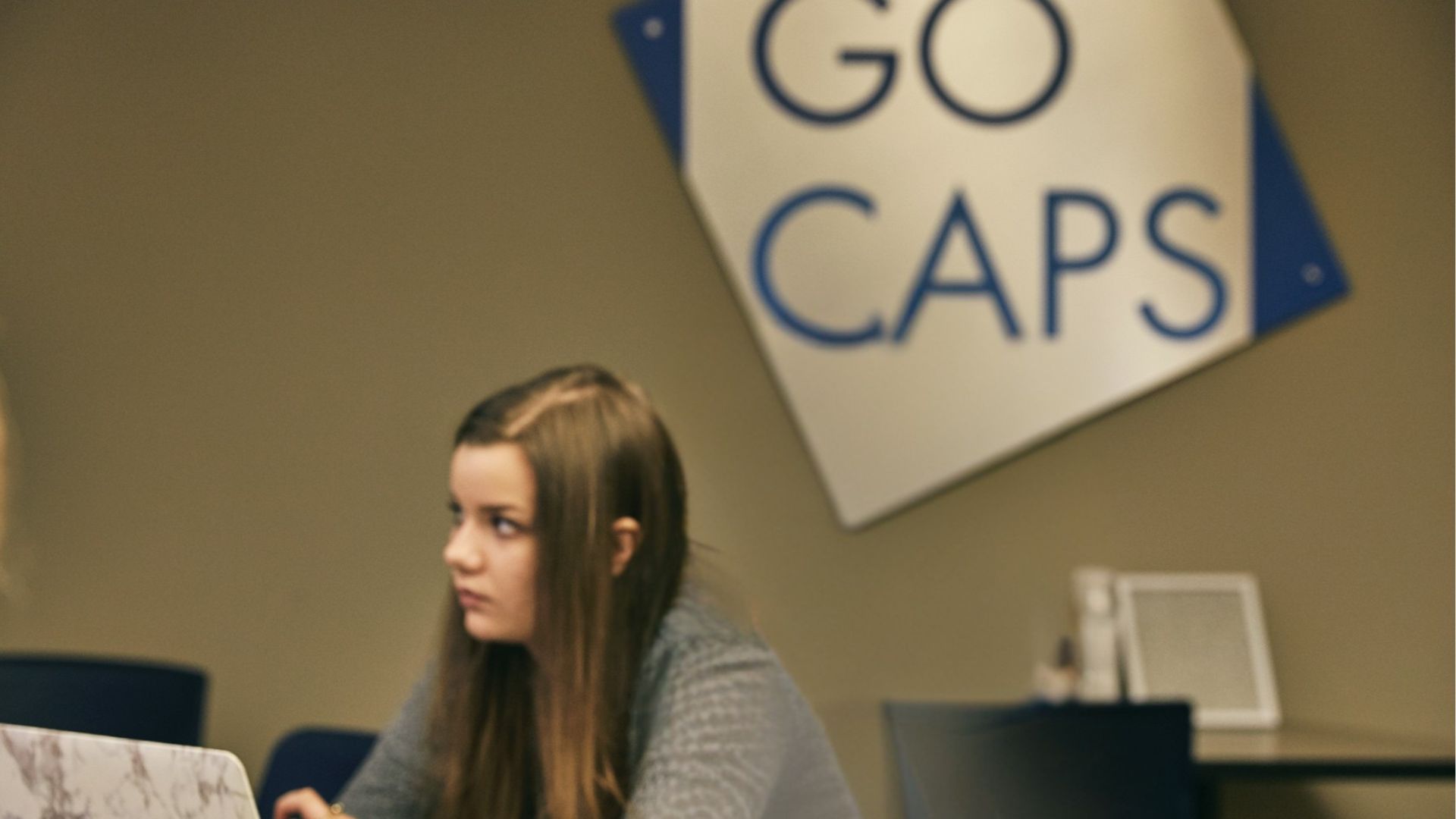 student in GO CAPS program