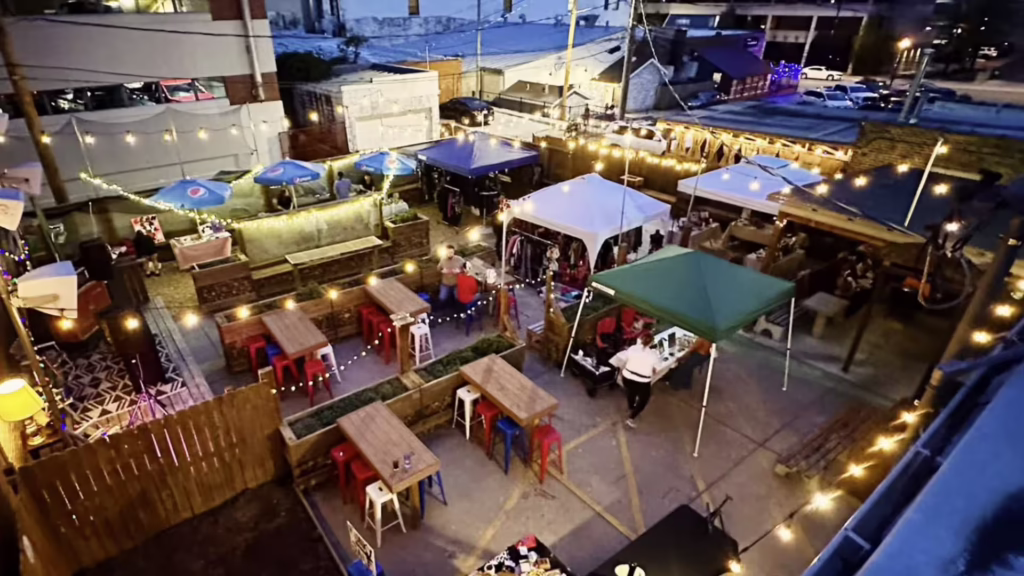 JOB Public House aerial view