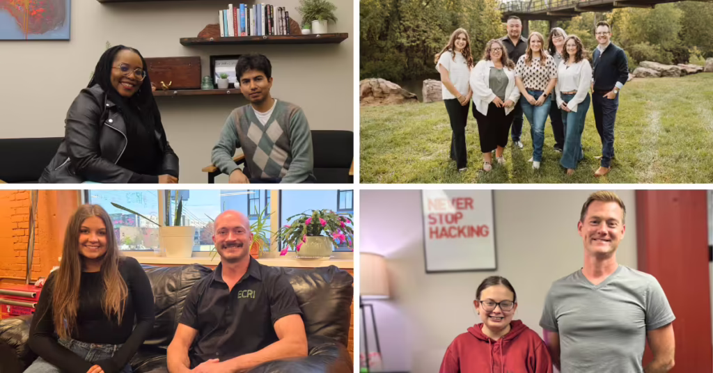 Grid of intern matches in Fall 2025