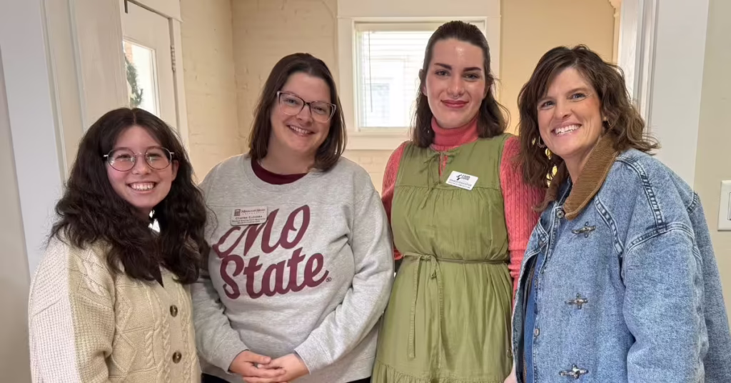 Student employment team with Good Dads employees