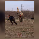 instructor and student in open field